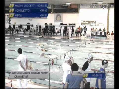 Serie 1 dei 200 Stile Libero  Assoluti Femmine Agonisti - 16 Memorial Chiara Giavi