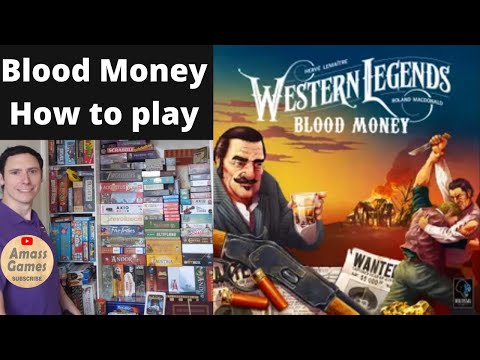 Western Legends Blood Money expansion overview by AmassGames