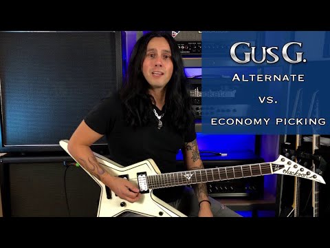 Speed Picking concepts / Alternate vs Economy picking