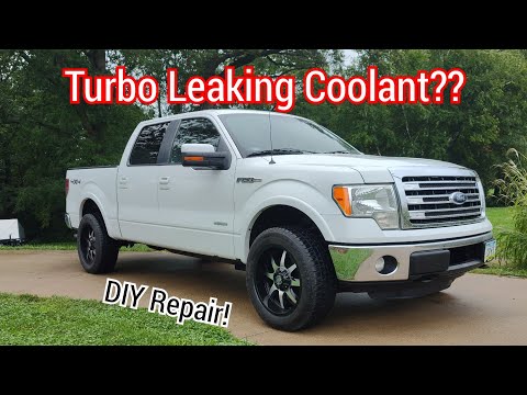 3.5 EcoBoost Turbo Coolant Leak FIX.. How To Replace The Coolant Lines Without Removing The Turbo!!!