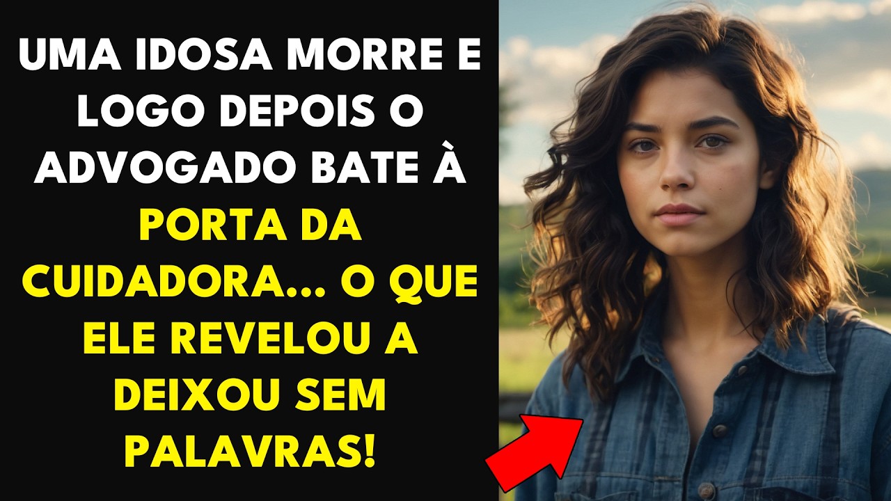 UMA IDOSA MORRE E LOGO DEPOIS O ADVOGADO BATE À PORTA DA CUIDADORA... O QUE ELE REVELOU...