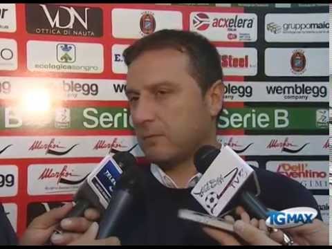 Serie B: Virtus Lanciano - Bari 1-1, parla mr Mangia