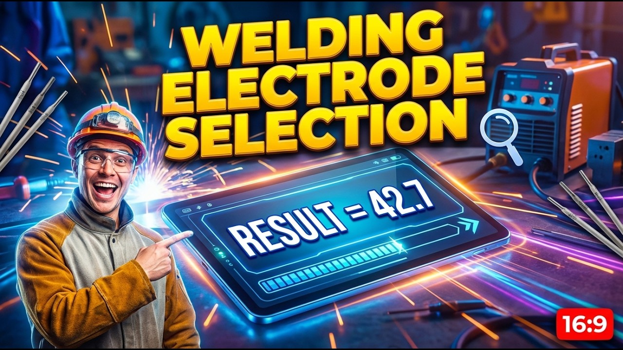 Welding Electrode Selection Calculator