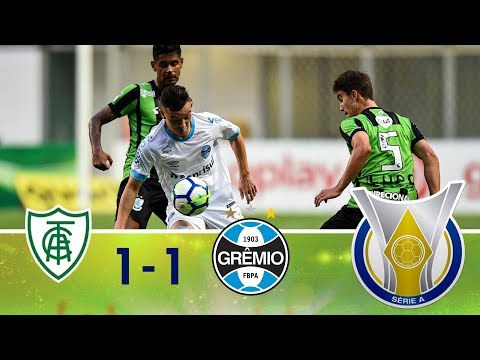 Gols - América-MG 1 x 1 Grêmio - Campeonato Brasileiro (20/10/2018)