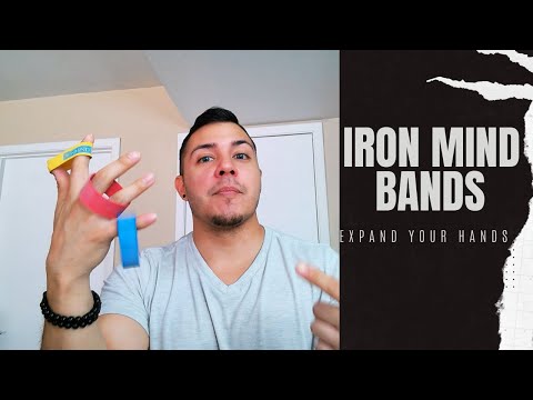 Iron Mind's Expand Your Hands Bands For Hand Health