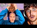 REACTING TO AI VIDEOS ABOUT ME.. DEFAULT Thumbnail