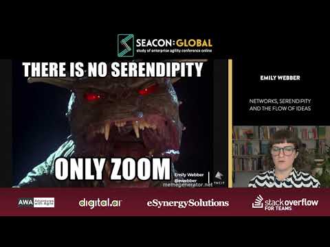 Networks, Serendipity and the flow of ideas (Emily Webber) - YouTube