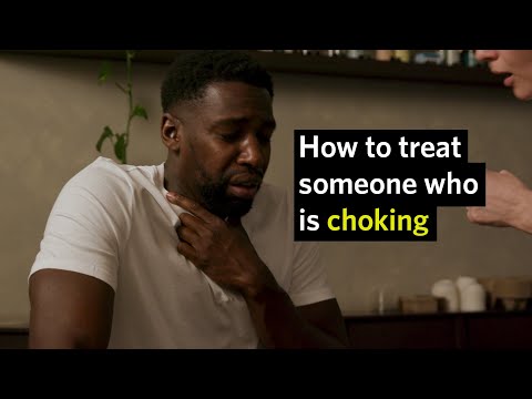 Choking First Aid | St John Ambulance