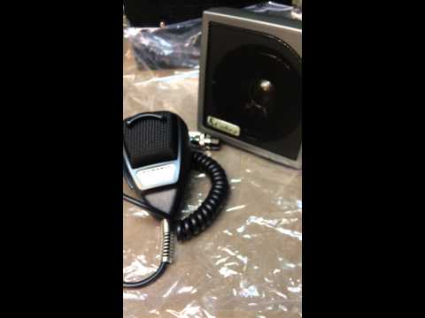 Astatic 636 Microphone Sound Test
