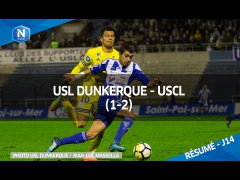 J14 : USL Dunkerque  - USCL (1-2), le résumé