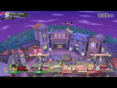 MJG (Villager) / Sinnyboo242 (Cloud) vs ChanChan (Link) / Taletalon (Ryu)