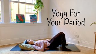 Gentle Yoga For Your Period | 25-Minute Class