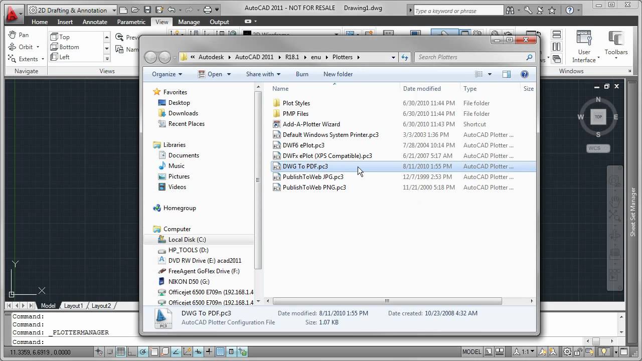 Disable AutoCAD PDF Plots from Opening in Default Viewer