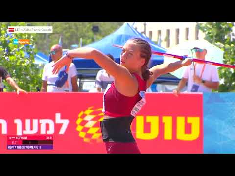 Anna Gabriela Hofmane - Javelin Throw - European Athletics U18 Championships 2022