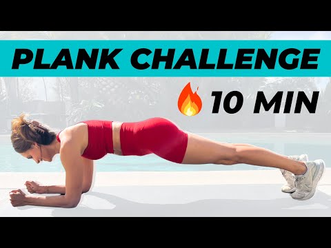 Plank Challenge | 10 Min CORE and ABS