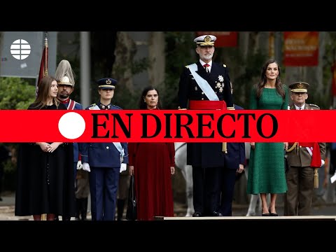 🔴 DIRECTO | Desfile militar del 12 de Octubre presidido por los Reyes de España