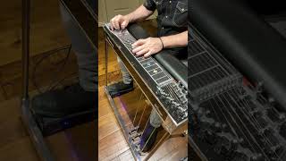 Pedal Steel Guitar Riff’n (Crosby Stills Nash &amp; Young) Teach Your Children #shorts #tutorial