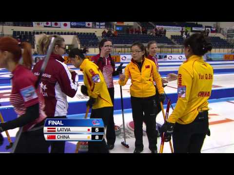 CURLING: LAT-CHN Olympic Qual 2013 Women Draw 5 HIGHLIGHTS