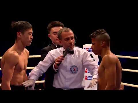 52kg Miras ZHAKUPOV (Astana Arlans Kazakhstan) vs Gerardo CERVANTES (Domadores de Cuba)