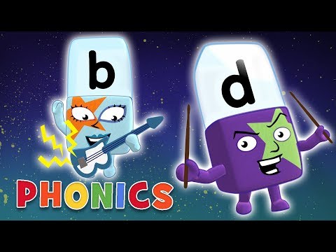 Phonics - Learn to Read | Band of Letters | Alphablocks