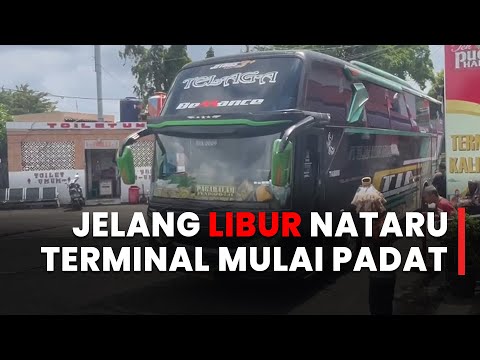 Libur Nataru, Calon Penumpang Padati Terminal Bus AKAP Kalideres, Jakarta Barat