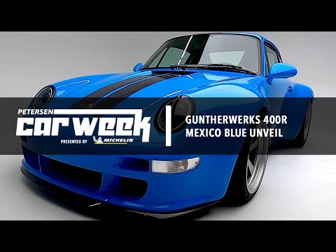 Gunther Werks 400R Mexico Blue Porsche 993