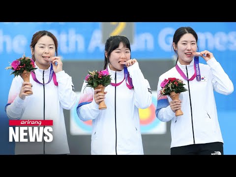 Asian Games Round-up: Women's compound archery team for S. Korea claims a bronze medal