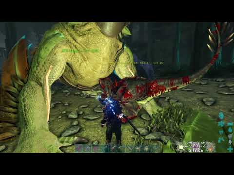 ARK: Survival Evolved Raptor pounce Glitch...