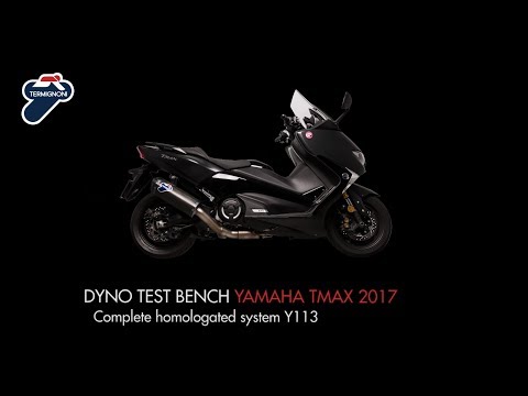 Vidéo - LIGNE D'ÉCHAPPEMENT TERMIGNONI TITANE/CARBONE POUR TMAX 2017 - TERMIGNONI