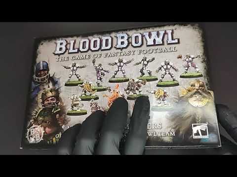 Unboxing and Speed Painting Blood Bowl Old World Alliance Team Games Workshop