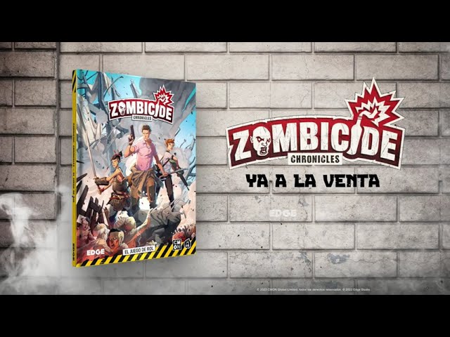 Vídeo relacionado con Edge Studio - Zombicide Chronicles - Juego de rol en Español