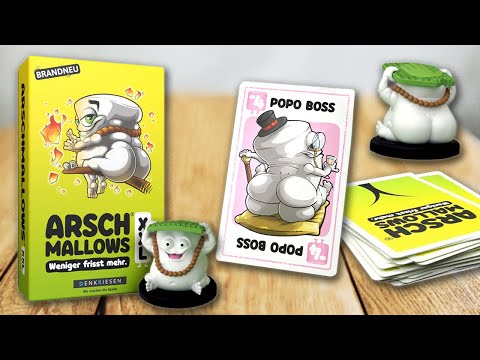 ARSCHMALLOWS XXL - Game Rules TV (Game Instructions German) - DENKRIESEN