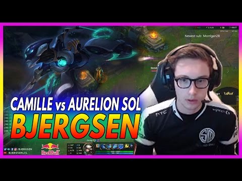 408. Bjergsen Camille vs Aurelion Sol  Mid - March 4th, 2017 - Patch 7.4 Season 7