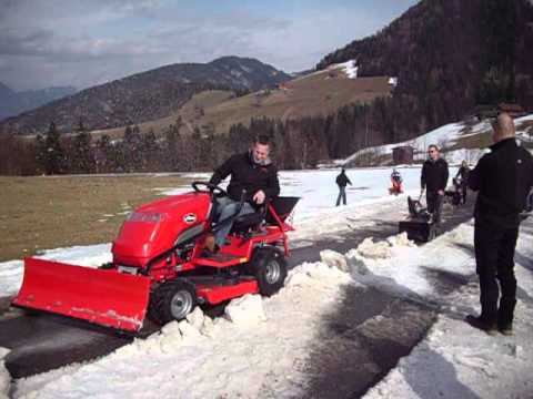 Traktorek Ariens C-series w wersji zimowej