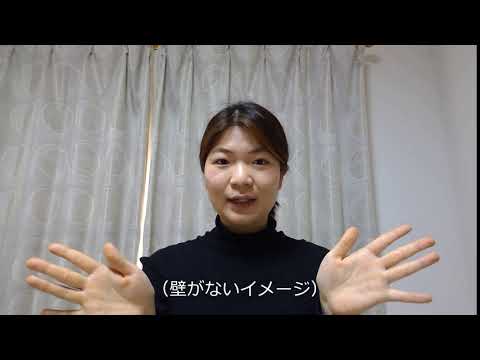 「バリアフリー手話」の日本手話の表し方