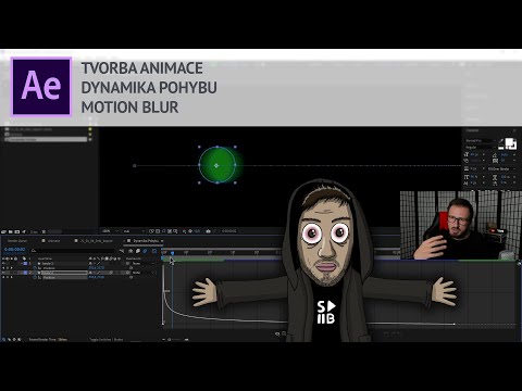 AFTER EFFECTS - Tvorba Animace | Dynamika Pohybu | Motion Blur (Twitch Stream)
