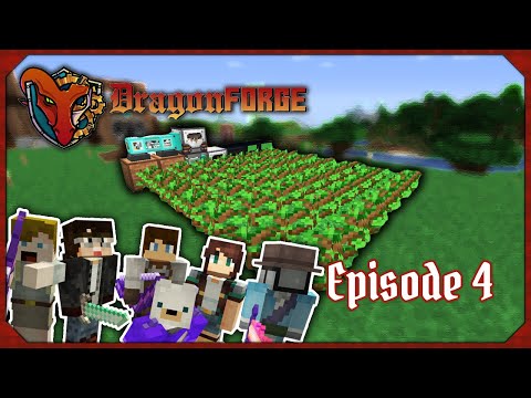 Automatic Tree Farm and the most Underwhelming Dragon Fight [DragonForge SMP - Ep.4]
