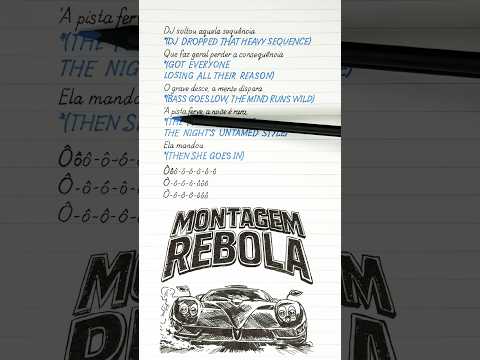 💥🚘 MONTAGEM REBOLA (Paroles + sous-titres français) — ATLXS, DJ FKU