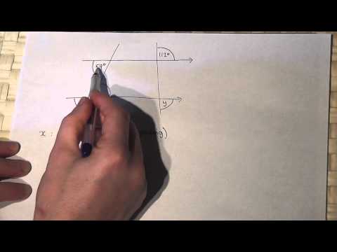 Geometry: Understanding corresponding angles and alternate angles
