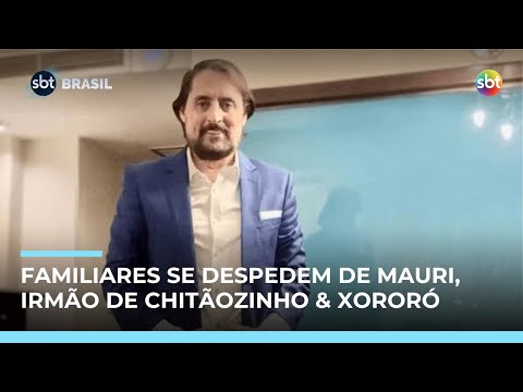 Mauri, irmão de Chitãozinho & Xororó, é enterrado em Campinas (SP) | #SBTBrasil