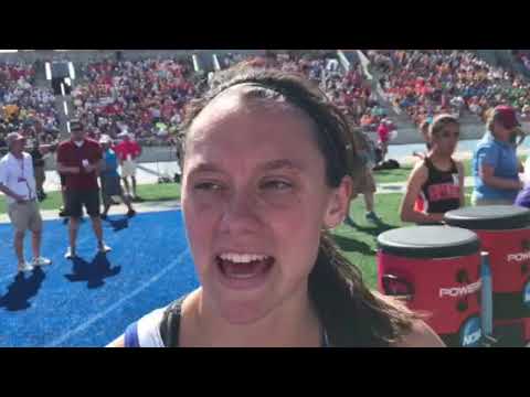 Ellie Friesen of Crestwood wins the 3A 3000