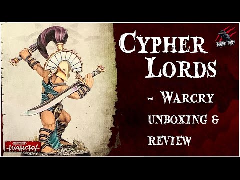 WARCRY CYPHER LORDS UNBOXING REVIEW - Is This The Warhammer Warcry Warband For You?