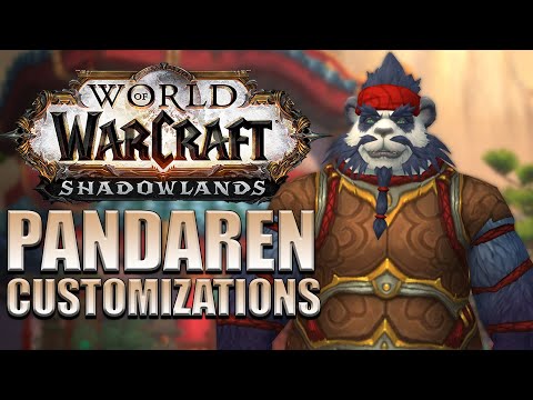 NEW Pandaren Customization Options | Shadowlands Alpha