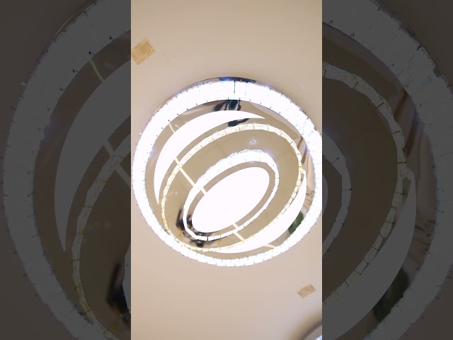 ثريا لطش مودرن كريستال قطر 85 سم