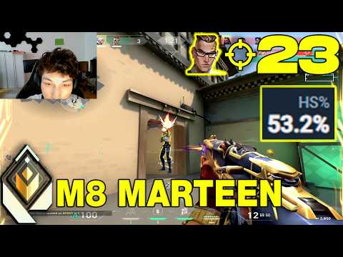 THE BEST AIMER RIGHT NOW?! - M8 marteen [EU] #MatchMVP