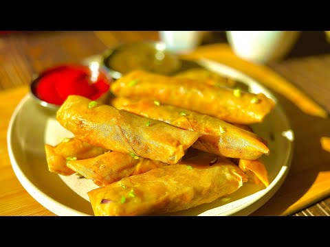These CHINESE SPRING ROLLS are a MUST Try This Ramadan!