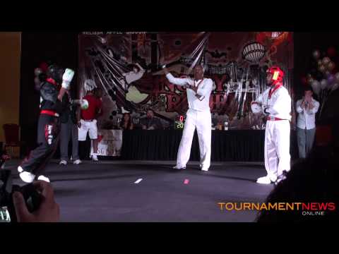 Kingi vs Seronio Turf Wars Team Point Fighting Round 3 at Sin City Rumble 2012