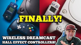 This Is What I WANTED! Wireless Hall Effect SEGA Dreamcast Controllers Are Finally Coming!