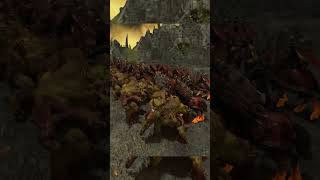 【Badass scene】VS　Khorne's Daemonic　#totalwarwarhammer3  #warhammer #shorts