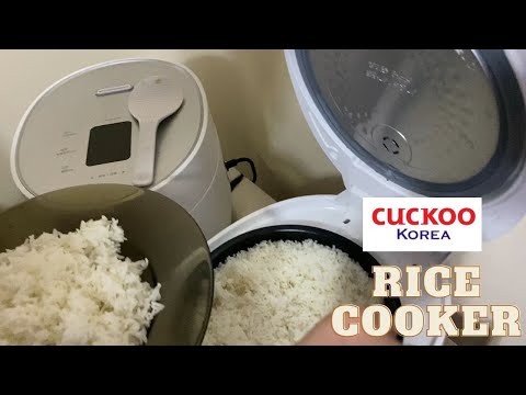 Cuckoo Rice Cooker CR-0675FW  unboxing and review